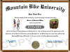 mountain bike diploma
