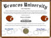 broncos diploma
