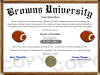 browns diploma