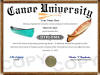 Novelty Canoe Diploma