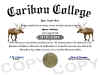 caribou diploma