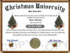 christmas diploma