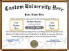 custom diploma