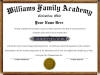 Customizable Homeschool Diploma - Elementary