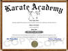 karate diploma