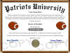 patriots diploma