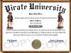 pirate diploma