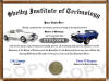 shelby mustang diploma