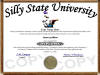 silly diploma