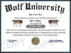 wolf diploma