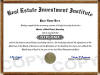 real estate investor diploma