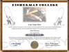 fisherman diploma