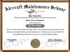 airplane mechanic diploma